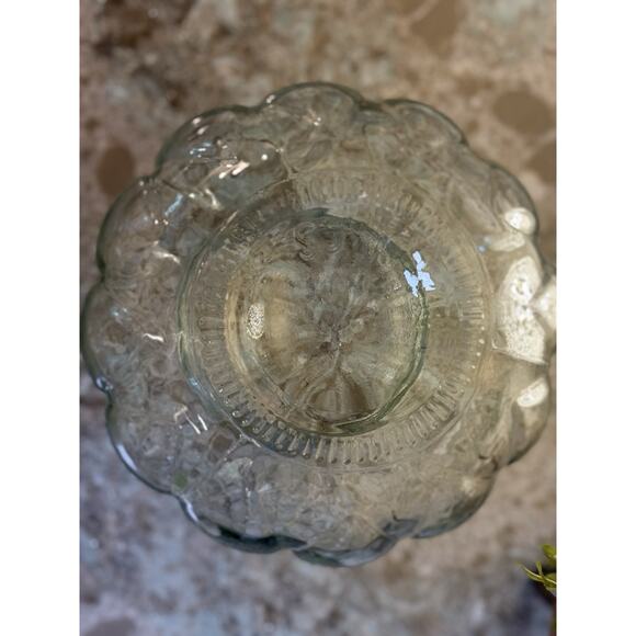 Apothecary Jar Extra Large 7” Wide 6.5” Tall 5” Opening Floral Flower Vase - Picture 4 of 7